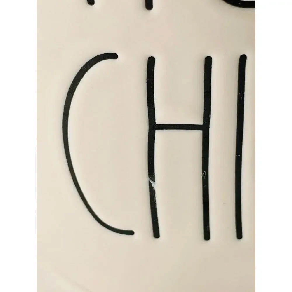 Rae Dunn by Magenta‎ - HOT CHICK Ceramic Coffee Mug - Easter Spring Cream & Pink